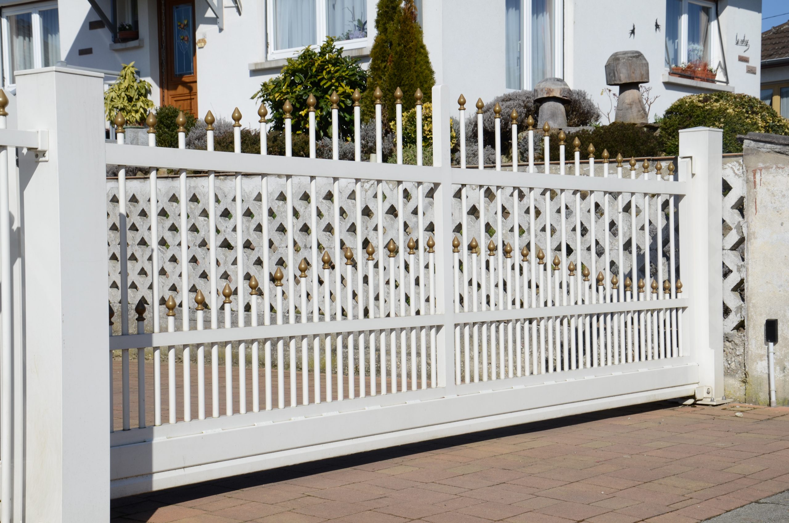 Ornate Aluminium Gates