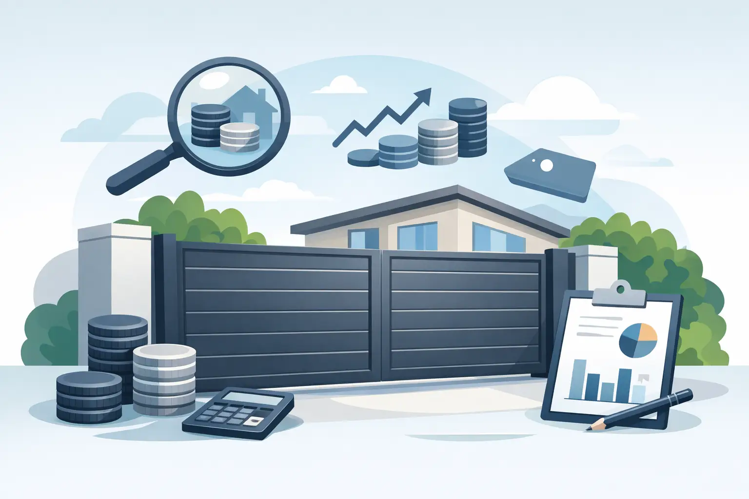 Aluminium Driveway Gates Prices Explained