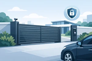 Aluminium Sliding Gates for Secure Access