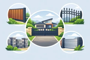 Best Driveway Gate Materials Compared