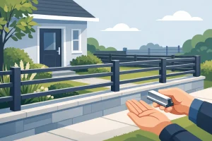 Choosing aluminium railings for front garden