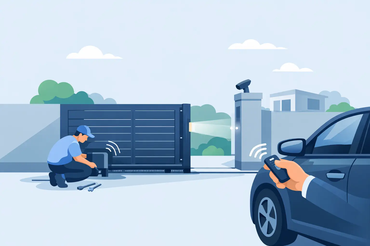 How to Automate Sliding Gates Properly