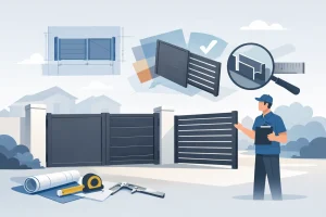 Made to Measure Aluminium Gates Explained