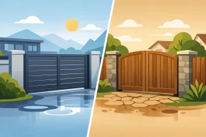 Aluminium vs Wooden Gates: Which Lasts Better?
