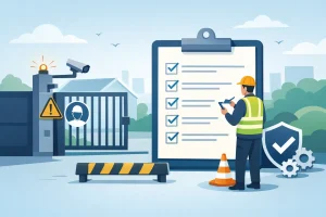 Gate Safety Compliance Checklist for UK Sites