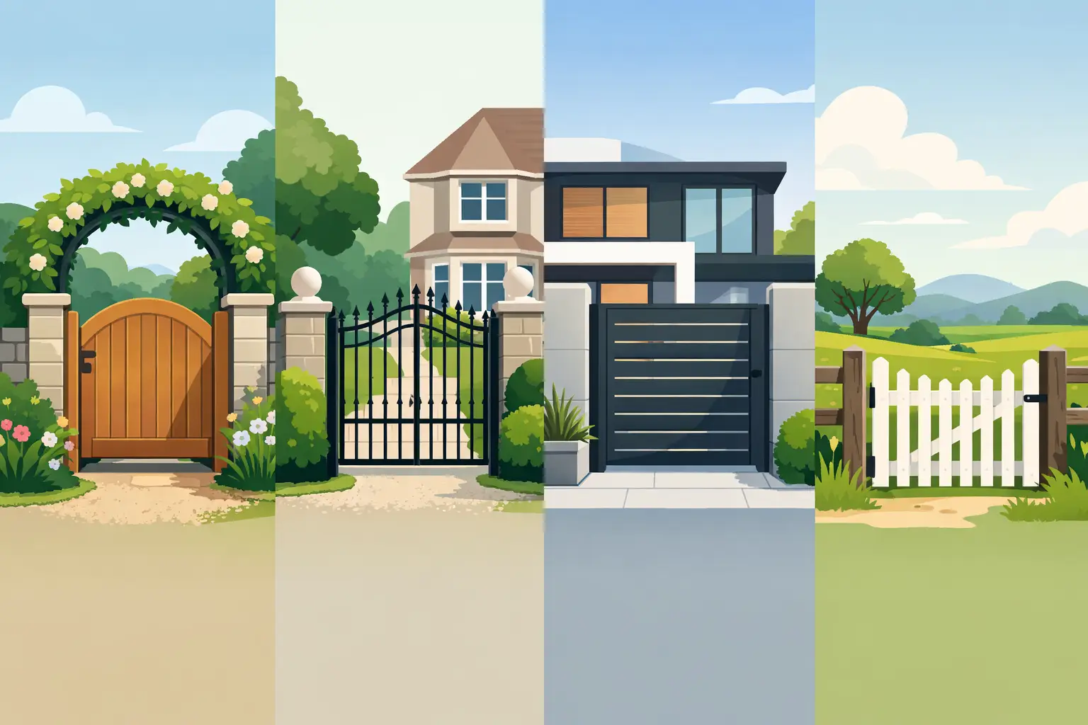 12 Best Garden Gate Ideas for UK Homes