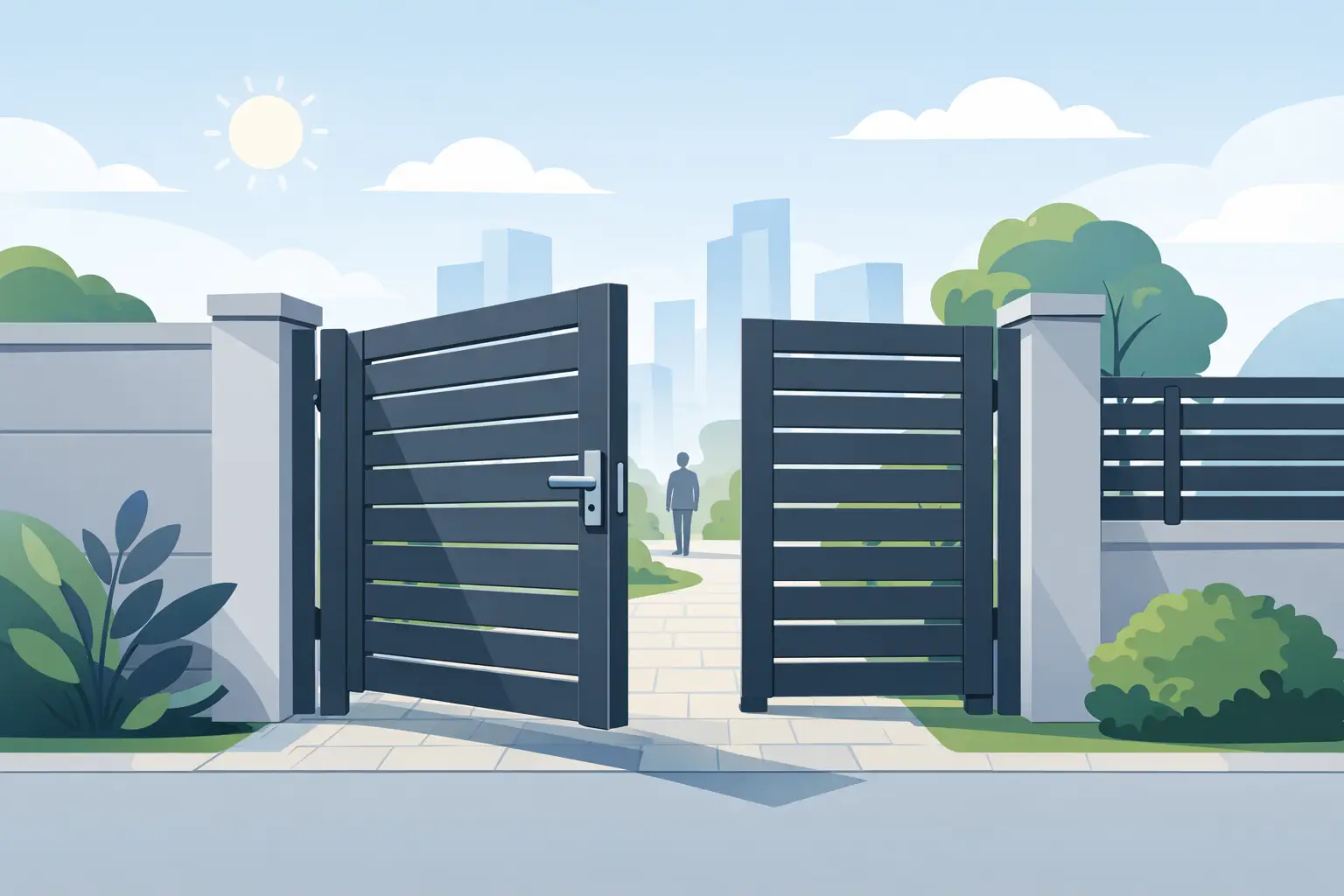 Choosing Aluminium Pedestrian Access Gates