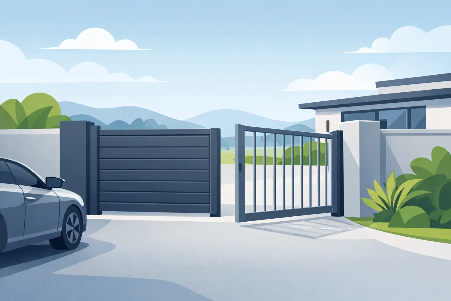 Choosing Lightweight Gates for Driveways