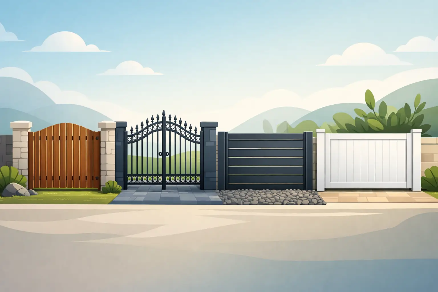 What Is the Best Gate Material?