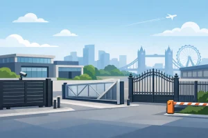 Best Gates for Commercial Properties in the UK