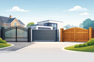 Best Readymade Driveway Gates for UK Homes