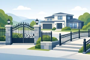 Matching Gates and Railings for Your Property