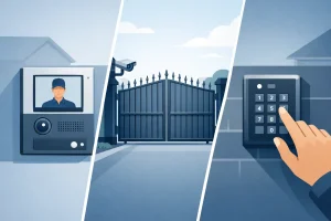 Intercom Systems vs Keypads for Secure Gate Access