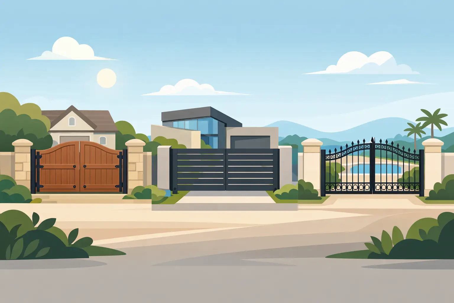 Made to Order Gates That Fit Your Property
