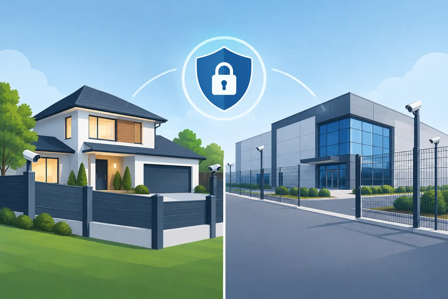 Perimeter Security for Homes and Commercial Sites