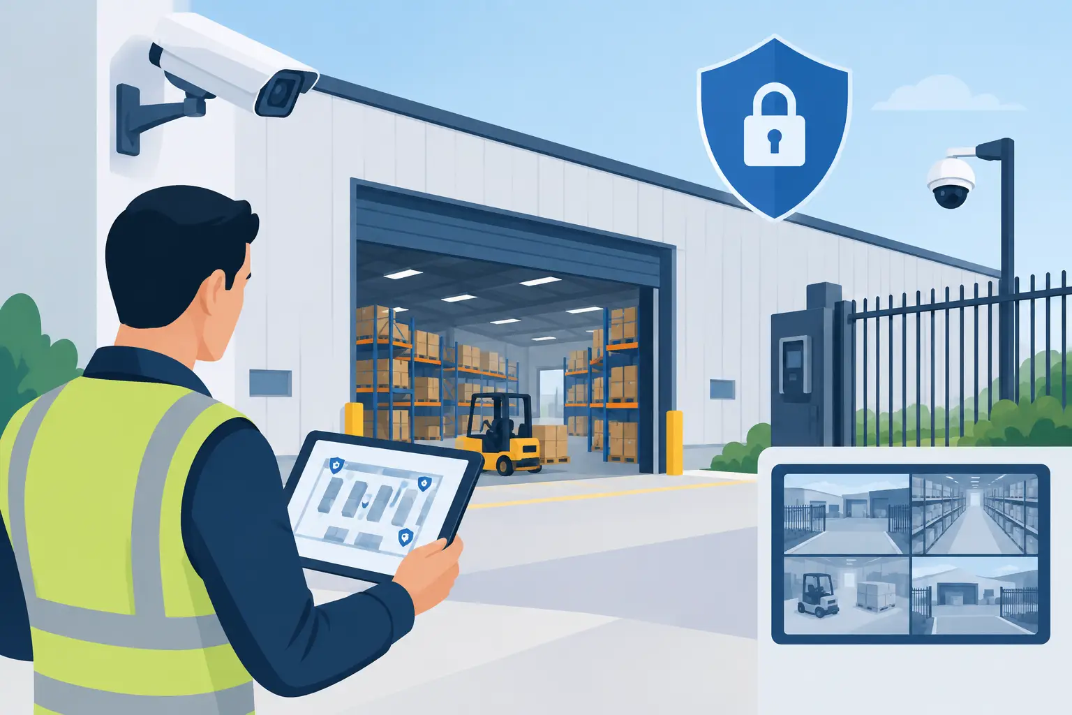 Planning a Warehouse Security Upgrade That Works